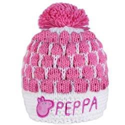 Peppa Pig Rosa Wintermütze für Kinder, rose, 6-8 Jahre von Peppa Pig