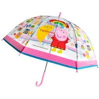 Peppa Pig Stockregenschirm Peppa Wutz Kinder Mädchen Stock-Schirm Kuppelschirm von Peppa Pig