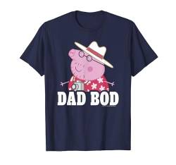 Peppa Pig Vatertag Dad Bod Daddy Tourist Vintage T-Shirt von Peppa Pig