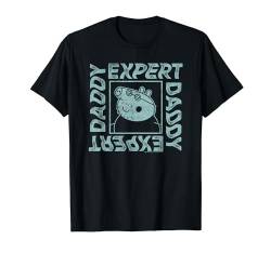 Peppa Pig Vatertag Expert Daddy Vintage Faded Box Logo T-Shirt von Peppa Pig