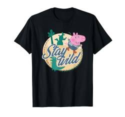 Peppa Wutz Stay Wild With George Pig T-Shirt von Peppa Pig