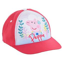 Peppa Wutz Cap Cappy Kappe Schirmmütze (Pink 2, 54) von Peppa Wutz - Peppa Pig