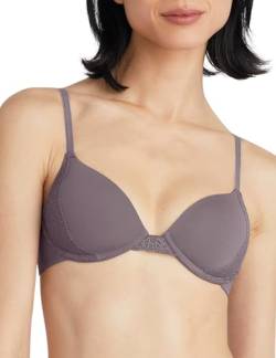 Pepper Push Up BH | Lace Lift Up BH Zero Gaps Seidiger Stoff Bügel Spitze BHs für Frauen (30A-40B), Peppercorn, 70A von Pepper