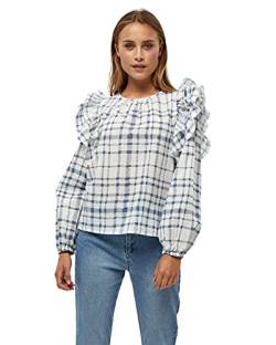 Peppercorn ,Women's ,Dia Blouse, 0001C WHITE CHECKED ,XXL von Peppercorn