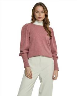 Peppercorn Anissa Strickpullover Damen | Weicher Pullover Damen Elegant | Hochwertiger Damen Pullover Langarm und Puffärmel | Langer Damenpullover mit Rundhalsausschnitt von Peppercorn