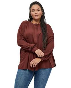 Peppercorn Damen Hayden Shirt Curve Rot 50 von Peppercorn