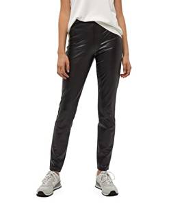 Peppercorn Damen Linette Pu Leggings Schwarz S von Peppercorn