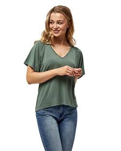 Peppercorn Damen Rosalinda Smock Tee T Shirt gesmokt, 3605 Laurel Wreath Grün, XS EU von Peppercorn