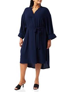 Peppercorn Damen Sabia Dress Kleid, 2991 Dress Blue, XL EU von Peppercorn