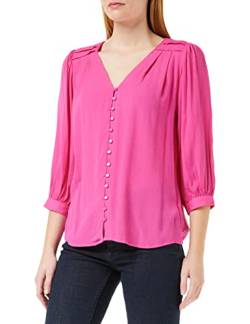 Peppercorn Danea 3/4 Ärmel Bluse | Bluse Damen In Pink | Frühling Bluse Elegant | Größe Xs von Peppercorn