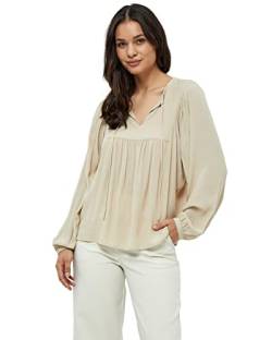 Peppercorn Danea Bluse | Bluse Damen In Beige | Frühling Bluse Elegant | Größe Xs von Peppercorn