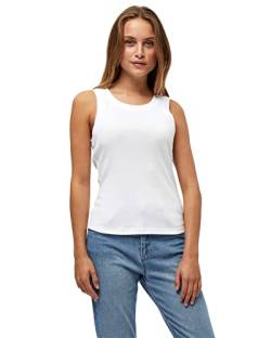 Peppercorn Dharma GOTS Runden Hals Tank Top | Damen Top In Weiß | Frühling Damen Oberteile | Größe Xl von Peppercorn