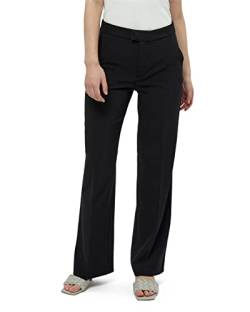 Peppercorn Diana Mid Waisted Cropped Hosen | Hosen Damen In Schwarz | Frühling Hose | Größe 34 von Peppercorn