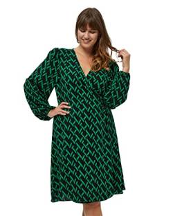 Peppercorn Lou Wrap Kleid Kurve Kleid Damen In Grün Herbst Kleid Damen Elegant Größe 54 von Peppercorn