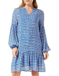 Peppercorn Marika Hensley Kleid Kurve | Kleid Damen In Blau | Frühling Kleid Damen Elegant | Größe 56 von Peppercorn