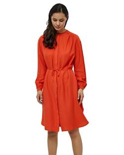 Peppercorn Mirinda Harmonia Shirt Kleid | Kleid Damen In Orange | Frühling Kleid Damen Elegant | Größe Xs von Peppercorn