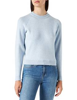 Peppercorn Rosalia Mock Neck Damen Pullover Größe L | Blauer Pulli | Strickpullover Mit Langen Ärmeln Und Stehkragen | Pullover Damen Elegant | Damenpullover Langarm von Peppercorn