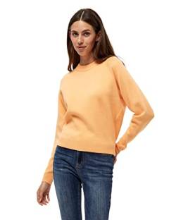 Peppercorn Rosalia Mock Neck Damen Pullover Größe M | Orange Pullover Damen | Strickpullover Mit Langen Ärmeln Und Stehkragen | Pullover Damen Elegant | Damenpullover Langarm von Peppercorn