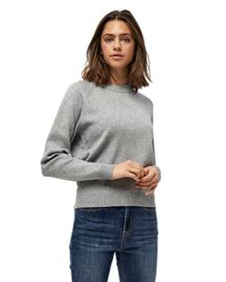 Peppercorn Rosalia Mock Neck Damen Pullover Größe XS | Damen Rollkragenpullover Grau | Strickpullover Mit Langen Ärmeln Und Stehkragen | Pullover Damen Elegant | Damenpullover Langarm von Peppercorn