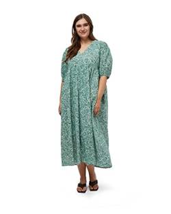 Peppercorn Women's Fayda Dress Curve, Cadmium Green PR, 22 von Peppercorn