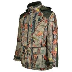 Percussion Brocard Skintane Optimum Wasserdichte Jagdjacke – Forest Ghost Camo Gr. XL, Wetland Ghost Camouflage von Percussion