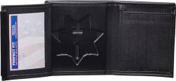 Perfect Fit Shield Wallets CHP California Highway Patrol Hidden Badge Bi-Fold Wallet (Cutout PF-262) Black Leather von Perfect Fit Shield Wallets