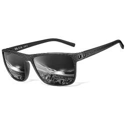 Perfectmiaoxuan Polarisierte Sonnenbrille Herren/Damen, Vintage Elegant Brillengestell Klassisch, HD-Pilotobjektive; Outdoor-Sportarten,Golf,Fahren,Angeln,Reisebrille Mode Sonnenbrille von Perfectmiaoxuan