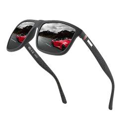 Perfectmiaoxuan Polarisierte Sonnenbrille Herren/Damen ; Vintage/Klassisch/Elegant Brillengestell; HD-Pilotobjektive; Golf/Fahren/Angeln/Reisebrille/Outdoor-Sportarten Mode Sonnenbrille von Perfectmiaoxuan