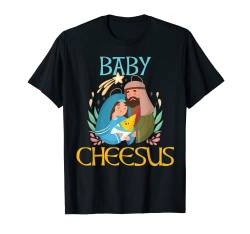 Baby Cheesus Weihnachten Christus Christ Xmas Christentum T-Shirt von Perfekt Weihnachtsoutfit Christmas Design Geschenk