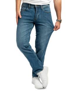 Performance Jeans für Herren in Regular Fit mit Stretch (Blau Denim 27W/32L) - Sehr Komfortable und Bequeme Regular Fit Stretch Jeans für Männer - Herren Jeans für Arbeit & Freizeit von Performance Pants