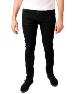 Performance Jeans für Herren in Regular Fit mit Stretch (Schwarz Denim 31W/34L) - Sehr Komfortable und Bequeme Regular Fit Stretch Jeans für Männer - Herren Jeans für Arbeit & Freizeit von Performance Pants