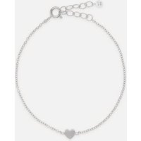 Pernille Corydon Charm-Armband Heart Armband Damen 15-18 cm, Silber 925 von Pernille Corydon