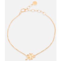 Pernille Corydon Gliederarmband Clover Armband Damen 14,5-17,5 cm, Silber 925, 18 Karat vergoldet von Pernille Corydon