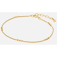 Pernille Corydon Gliederarmband Eva Armband Damen 16-19 cm, Silber 925, 18 Karat vergoldet von Pernille Corydon