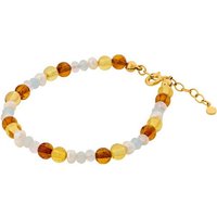 Pernille Corydon Perlenarmband Bracelet Damen Amber Glow Armband Vergoldet von Pernille Corydon