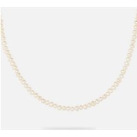 Pernille Corydon Perlenkette Lagoon Halskette Damen 38-46 cm, Silber 925, 18 Karat vergoldet von Pernille Corydon