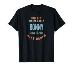 Personalisiertes Shirt Name, Ich bin dieser coole Ronny T-Shirt von Personalisierte Geschenke und lustiger Spruch Co