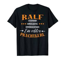 Personalisiertes Shirt mit Name Ralf, Prachtkerl, Geschenk T-Shirt von Personalisierte Geschenke und lustiger Spruch Co
