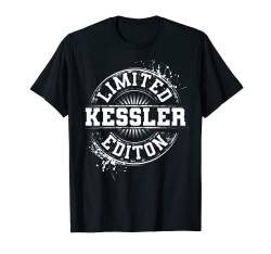 KESSLER Lustiger Familienname Stammbaum Geburtstagstreffen Geschenkidee T-Shirt von Personalized Last Name Custom Lover Christmas Team