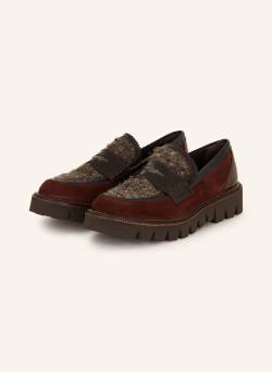 Pertini Penny-Loafer braun von Pertini