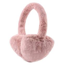 Pesaat Ohrenschützer Winter Kinder Warmer Ohrenwärmer Mädchen mit Kuschelweiches Fleece für 3-8Jahren Teenunisex (Rosa) von Pesaat