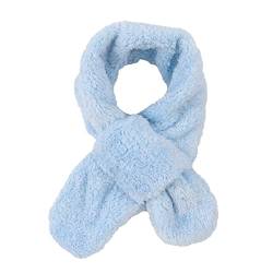 Warmer Fleece Schal für Baby Kinder Winter Rundschal aus Plüsch Dick loop schal Mädchen Jungen schlauchschal für 1-10Jahren(Azure) von Pesaat