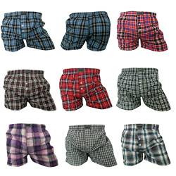 Pesail 8 Stück Herren Boxershorts L-XXL alle Preise inkl Gesetzlicher Mehrwertsteuer (XXXL) von Pesail