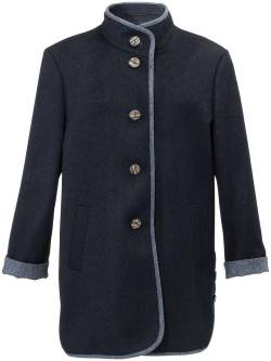 Loden-Longjacke Peter Hahn blau von Peter Hahn