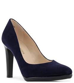 Peter Kaiser Damen Herdi Pumps, Blau (Notte Suede Crakle), 40 EU von Peter Kaiser