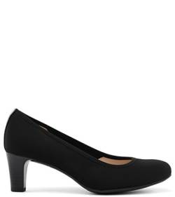 Peter Kaiser Damen Nancy Pumps, Schwarz (SCHWARZ Stretch Chevro 528 528), 39.5 von Peter Kaiser