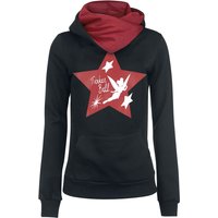 Peter Pan - Disney Kapuzenpullover - Tinker Bell Might Flight - XS bis M - für Damen - Größe M - schwarz/rot  - EMP exklusives Merchandise! von Peter Pan