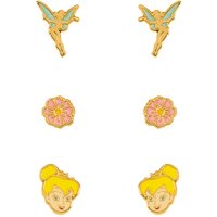 Peter Pan - Disney Ohrstecker-Set - Tinkerbell - für Damen - goldfarben  - Lizenzierter Fanartikel von Peter Pan