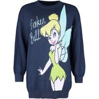 Peter Pan - Disney Strickpullover - Tinker Bell - S bis M - für Damen - Größe S - blau  - Lizenzierter Fanartikel von Peter Pan