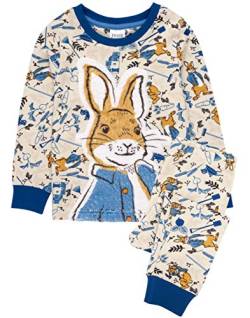 Peter Rabbit Pyjamas Baby Kinder Kostüm Flauschiges T-Shirt & Bottoms PJs 4-5 Jahre von Peter Rabbit